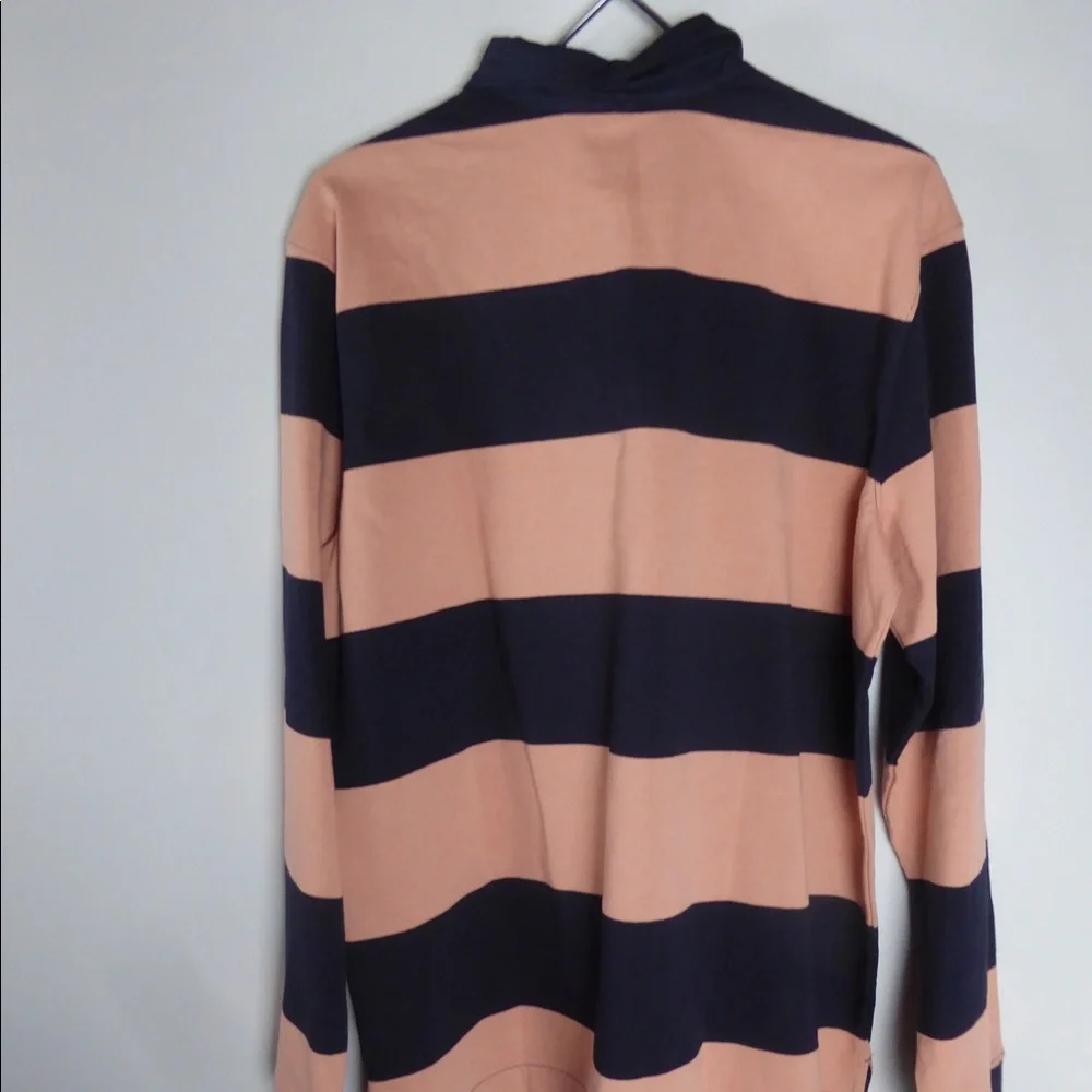The North Face Berkeley Long Sleeve Striped Rugby Shirt NWT Relaxed Fit - Picture 3 of 8